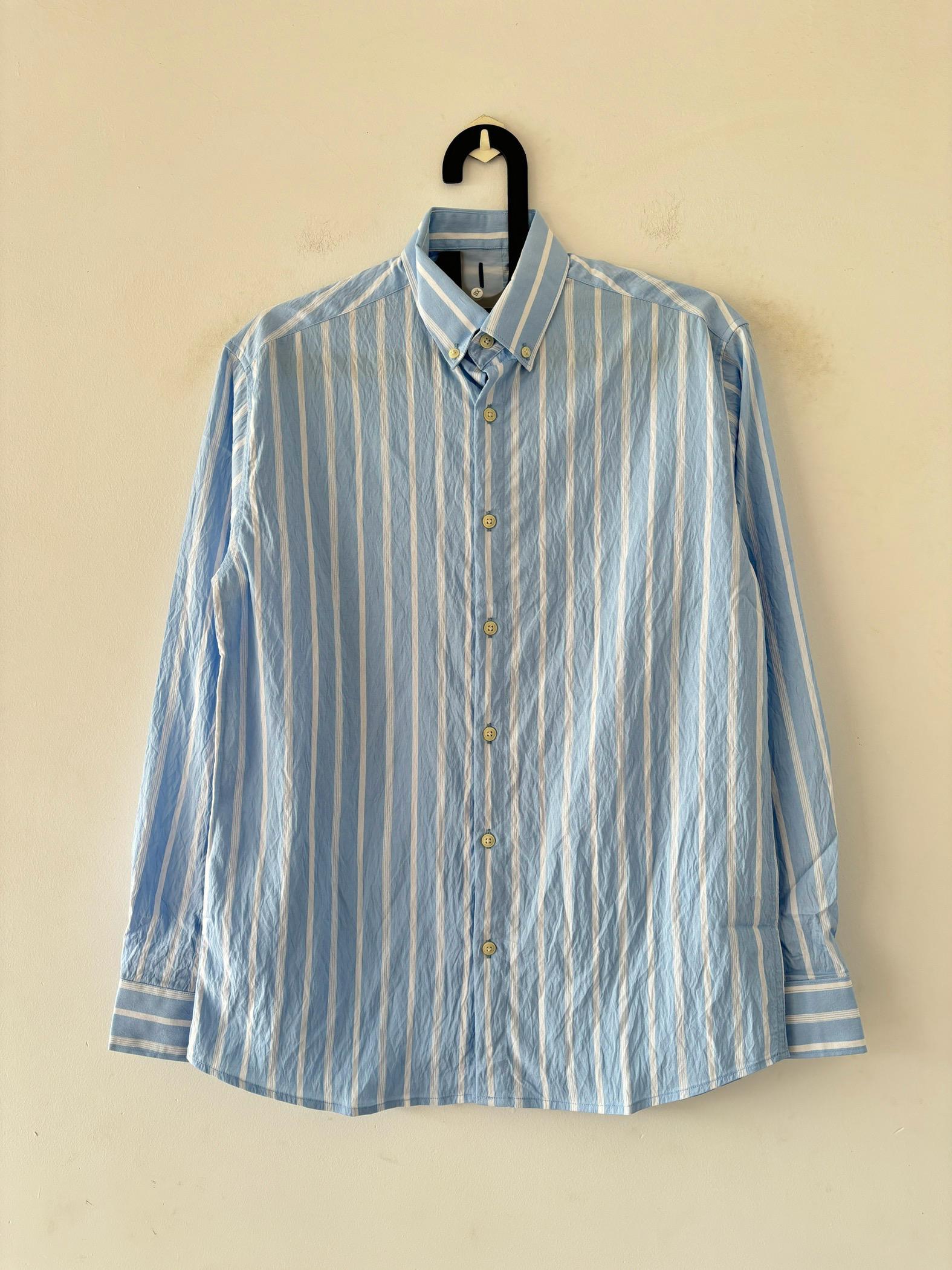 Sky blue old money stripes Sky blue old money stripes