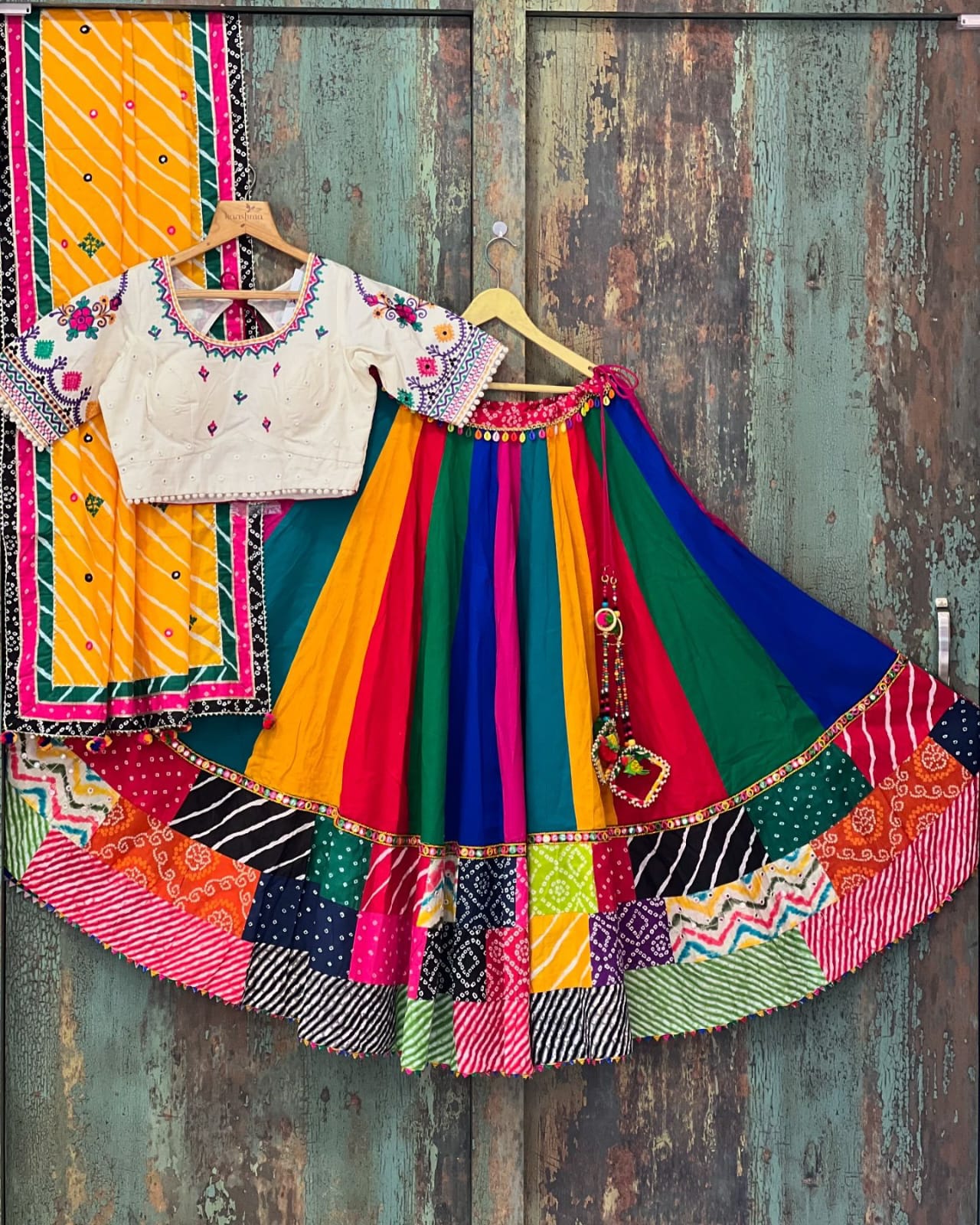 New Lounching Digital Print Muslin Cotton Lehenga Choli  D.8
