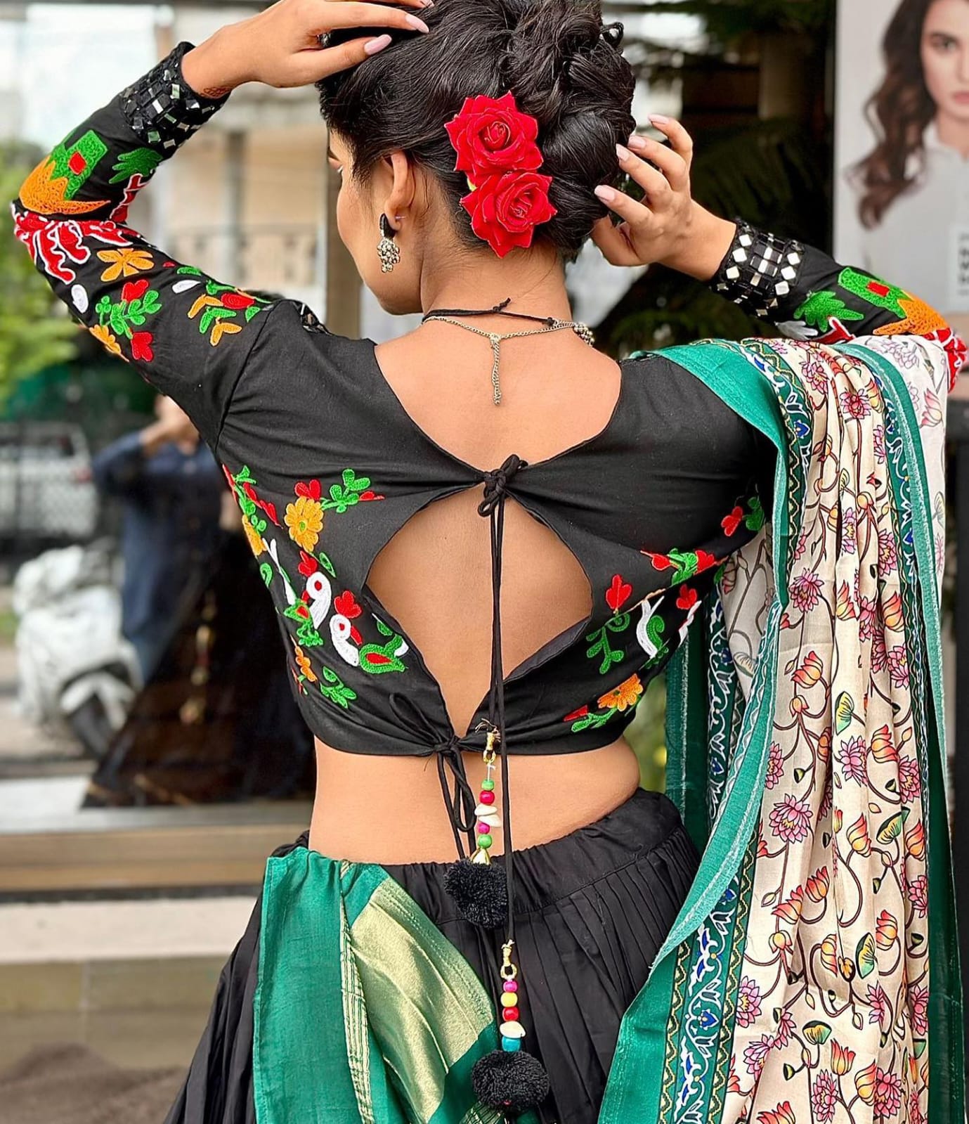 New Lounching Digital Print Muslin Cotton Lehenga Choli  D.16