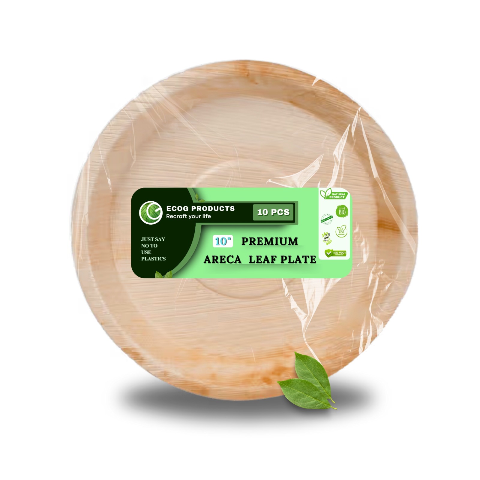 Areca Round Plates 10Pcs