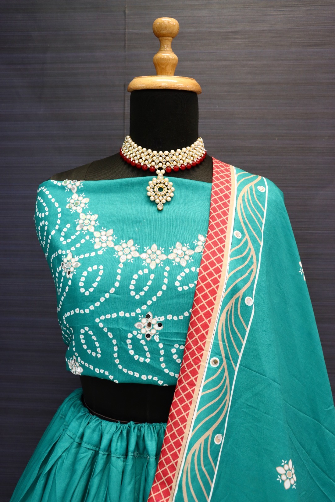 New Lounching Digital Print Muslin Cotton Lehenga Choli D.29