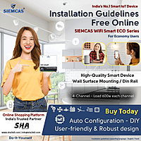SIEMCAS Wifi Smart ECO Series Plus IR 4 Channel State IoT Cloud Operation SHA-SIS-ECO-XT1003B - Sha360 SIEMCAS Wifi Smart ECO Series Plus IR 4 Channel State IoT Cloud Operation SHA-SIS-ECO-XT1003B - Sha360