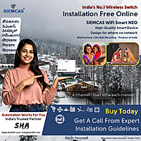 SIEMCAS Wifi Smart NEO Seires Plus IR 4 Channel State Wireless Webserver SHA-SIS-NEO-XT1001B - Sha360 SIEMCAS Wifi Smart NEO Seires Plus IR 4 Channel State Wireless Webserver SHA-SIS-NEO-XT1001B - Sha360