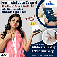 SIEMCAS Wifi Smart PRO Series Flexi 4 Channel IoT Cloud Operation SHA-SIS-PRO-XT1004A - Sha360 SIEMCAS Wifi Smart PRO Series Flexi 4 Channel IoT Cloud Operation SHA-SIS-PRO-XT1004A - Sha360