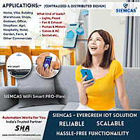 SIEMCAS Wifi Smart PRO Series Flexi 4 Channel IoT Cloud Operation SHA-SIS-PRO-XT1004A - Sha360 SIEMCAS Wifi Smart PRO Series Flexi 4 Channel IoT Cloud Operation SHA-SIS-PRO-XT1004A - Sha360