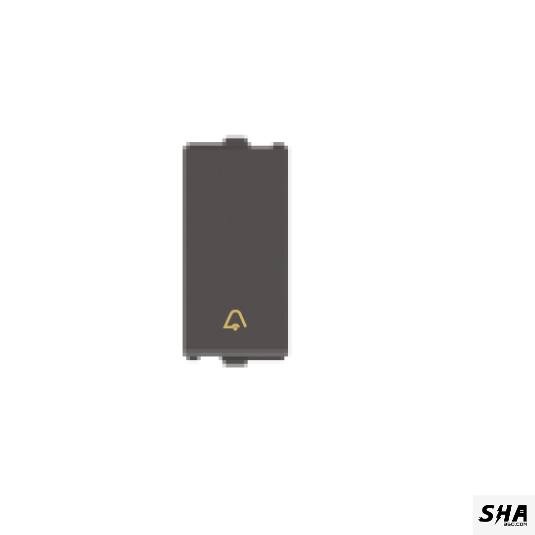 GM Modular G-Nine Viva 6A/10A Bell Push Switch (Grey-Graphite Magnesia) - Sha360 GM Modular G-Nine Viva 6A/10A Bell Push Switch (Grey-Graphite Magnesia) - Sha360