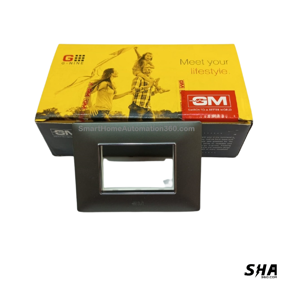 GM Modular G-Nine 3 Module Cover Plate X-Pulse (Grey-Graphite Magnesia) - Sha360
