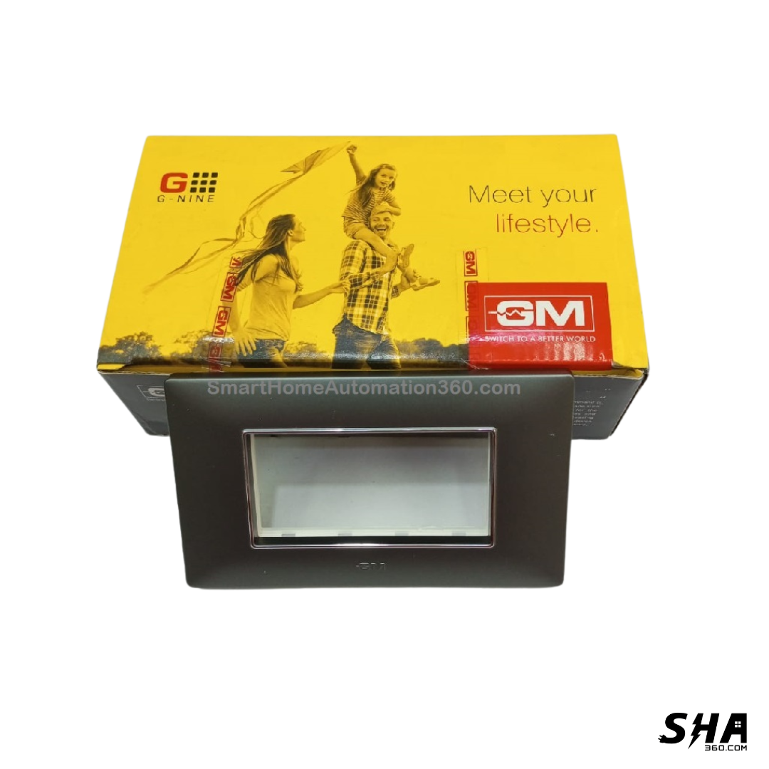 GM Modular G-Nine 4 Module Cover Plate X-Pulse (Grey-Graphite Magnesia) - Sha360