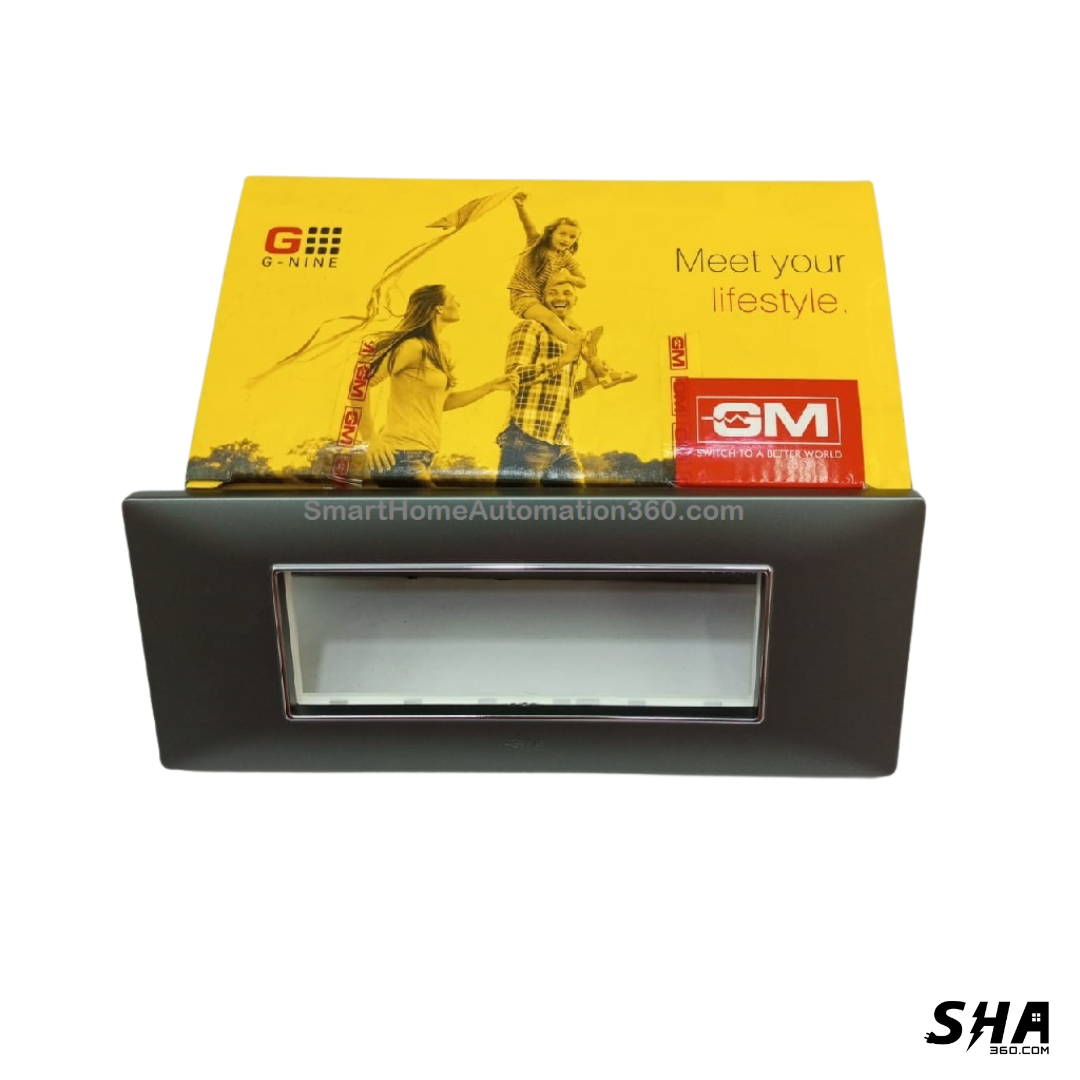 GM Modular G-Nine 6 Module Cover Plate X-Pulse (Grey-Graphite Magnesia) - Sha360