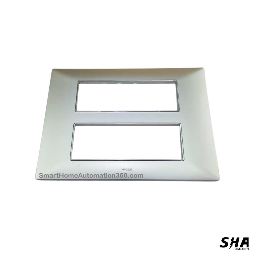GM Modular G-Nine 12 Module Cover Plate X-Pulse (Silver) - Sha360