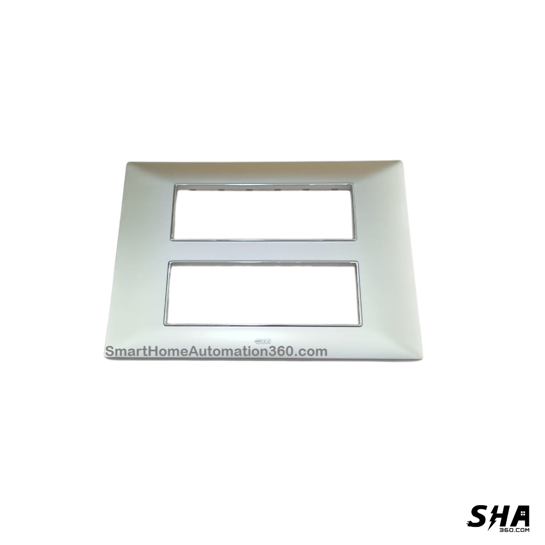 GM Modular G-Nine 16 Module Cover Plate X-Pulse (Silver) - Sha360