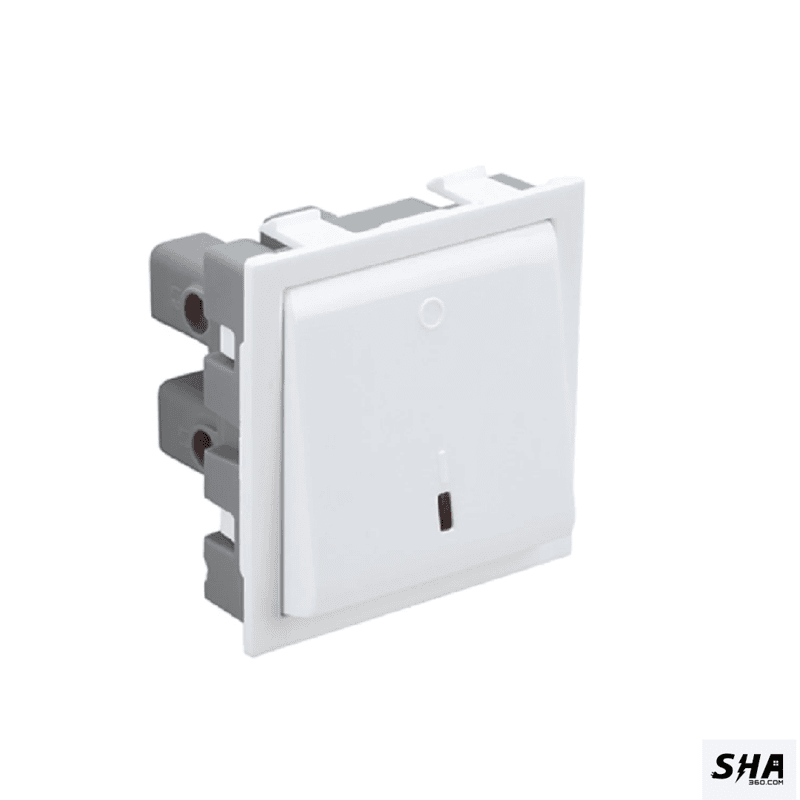 Legrand Britzy 32A DP Switch 2M + Indicator (White) - 6734 26 - Sha360 Legrand Britzy 32A DP Switch 2M + Indicator (White) - 6734 26 - Sha360