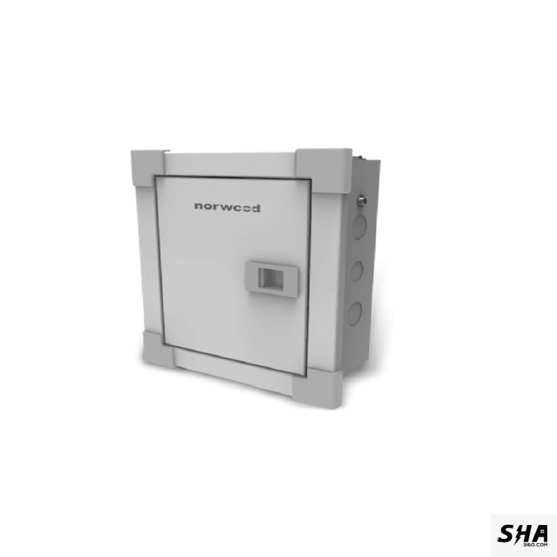 Norwood 16 Way (16 MCBs-SP) SPN Distribution Board Double Door - N-316 - Sha360 Norwood 16 Way (16 MCBs-SP) SPN Distribution Board Double Door - N-316 - Sha360