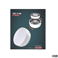GM Modular 12W Xzoro LED Surface Light (Round - Warm White) - Sha360 GM Modular 12W Xzoro LED Surface Light (Round - Warm White) - Sha360