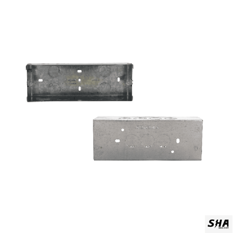6M Modular Flush Metal Box for concealed (GM-Legrand-Anchor) - Sha360