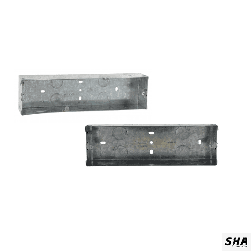 9M Modular Flush Metal Box for concealed (GM-Legrand-Anchor) - Sha360