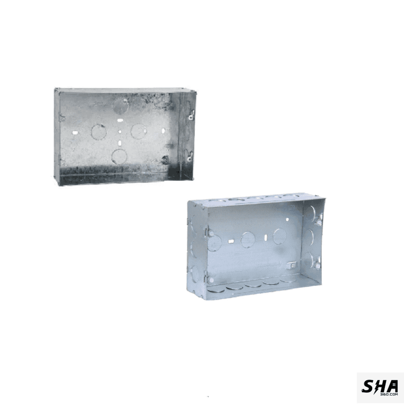 12M Modular Flush Metal Box for concealed (GM-Legrand-Anchor) - Sha360