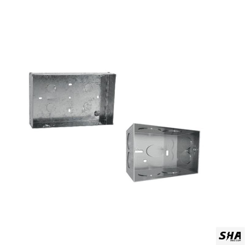 16M Modular Flush Metal Box for concealed (GM-Legrand-Anchor) - Sha360