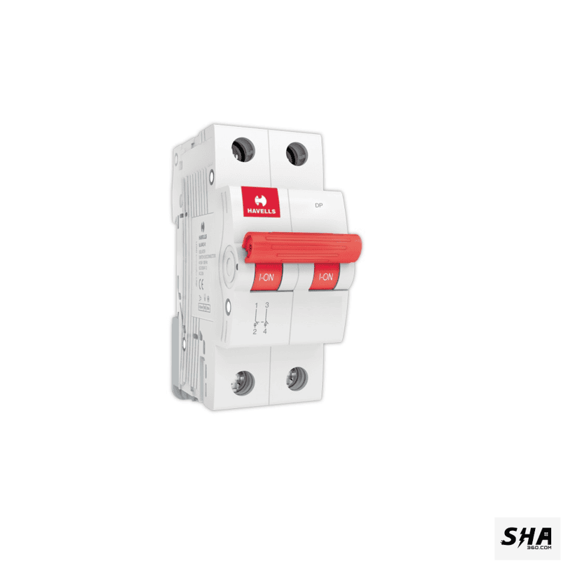 Havells 40A Isolator Double Pole (2 pole) - Sha360 Havells 40A Isolator Double Pole (2 pole) - Sha360