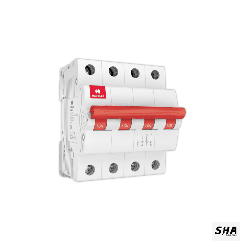 Havells 63A Isolator Four Pole (4 pole) - Sha360 Havells 63A Isolator Four Pole (4 pole) - Sha360
