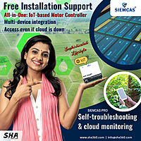 SIEMCAS Wifi Smart PRO Series MC Motor Controller IoT Cloud Operation SHA-SIS-PRO-XT1004C - Sha360 SIEMCAS Wifi Smart PRO Series MC Motor Controller IoT Cloud Operation SHA-SIS-PRO-XT1004C - Sha360