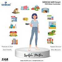 SIEMCAS Wifi Smart PRO Series MC Motor Controller IoT Cloud Operation SHA-SIS-PRO-XT1004C - Sha360 SIEMCAS Wifi Smart PRO Series MC Motor Controller IoT Cloud Operation SHA-SIS-PRO-XT1004C - Sha360