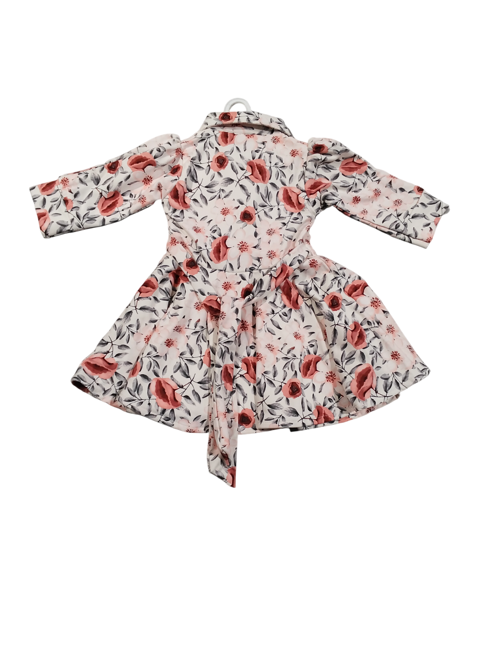 Multicolor Abstract Printed Frock D.25.982 B.1349 Multicolor Abstract Printed Frock D.25.982 B.1349
