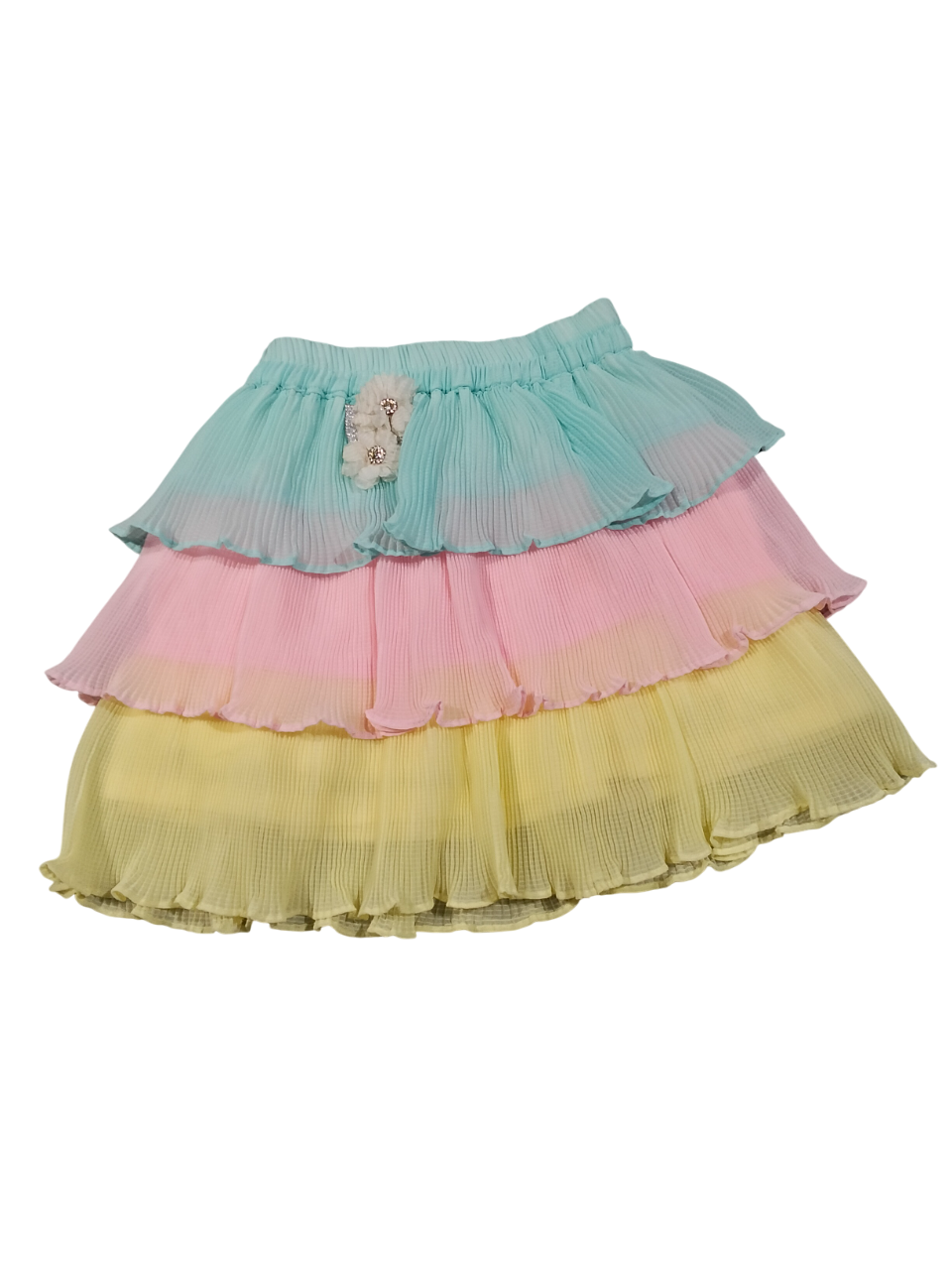 Girls' Party Wear Outfit – Top and Skirt Set D.8.3188 B.1774