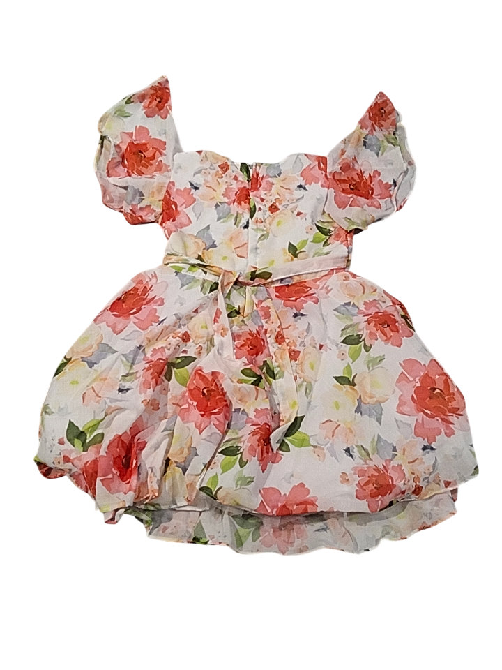 Kids Floral Fancy Frock D.25.MD495B B.1621 Kids Floral Fancy Frock D.25.MD495B B.1621
