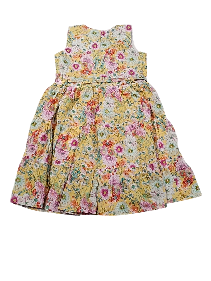 Girls' Floral Cotton Dress Peyar DN.4.1293A Girls' Floral Cotton Dress Peyar DN.4.1293A