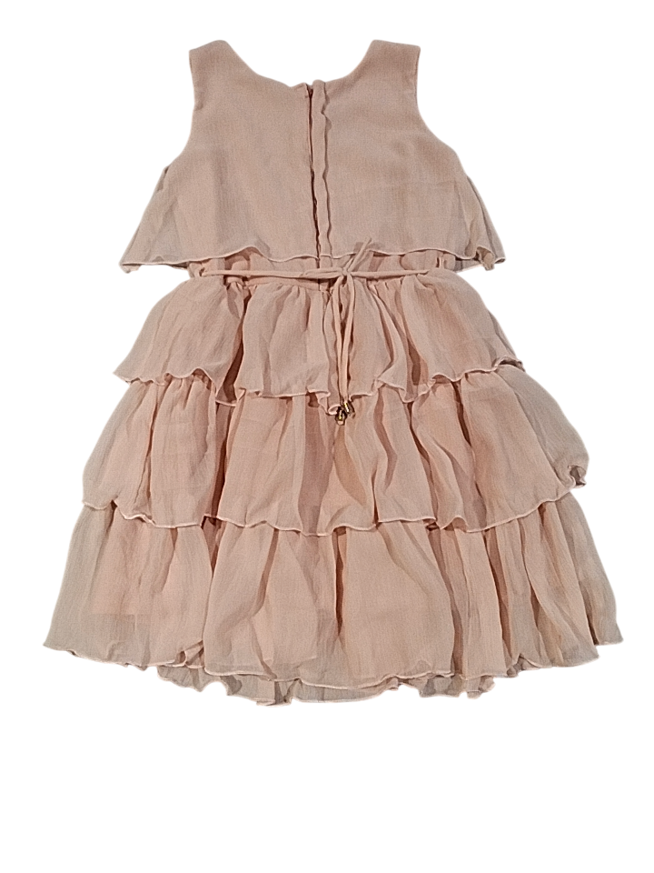 Girls' Fancy Layered Frock – "MAGIC" Top Design D.17.1366A B.1573