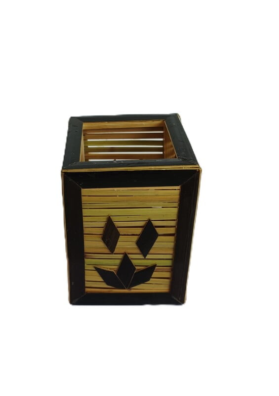 Handmade rectangular utility box made of bamboo || Natural Handmade rectangular utility box made of bamboo || Natural