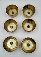 Turkis Bowl 6 Pcs Set Golden