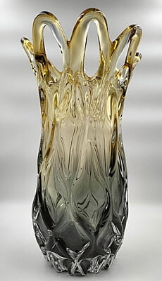 Vase 4 x 11 inch Yellow