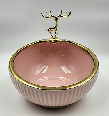 Open Serve Bowl Pink