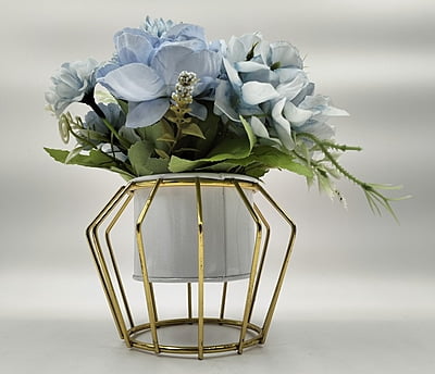 Delicate Blossom Pot (4" X 8.5") Delicate Blossom Pot (4" X 8.5")