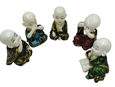 5 Pcs Set Monk Baby