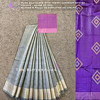 PURE RAW SILK SAREE WITH PRETTY WEAVES YBRSRSS19724
