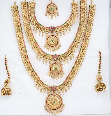 Engagement Wedding Rental Bridal Jewellery Wedding Set 3