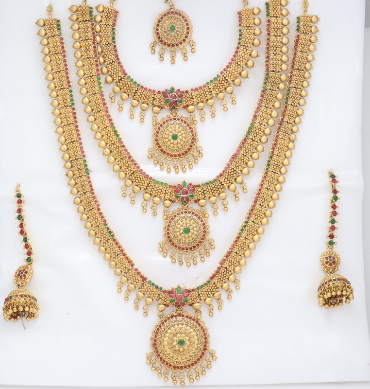 Engagement Wedding Rental Bridal Jewellery Wedding Set 3