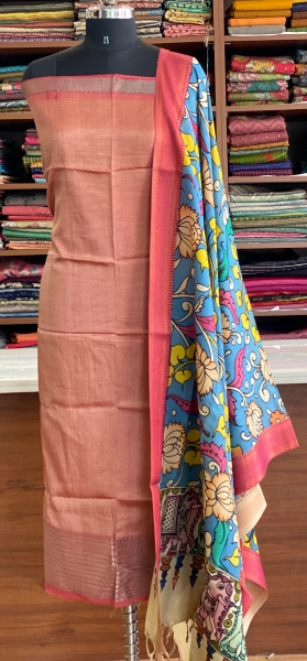 Ambika - The Kalamkari Dupatta Kurti Material 17 Ambika - The Kalamkari Dupatta Kurti Material 17