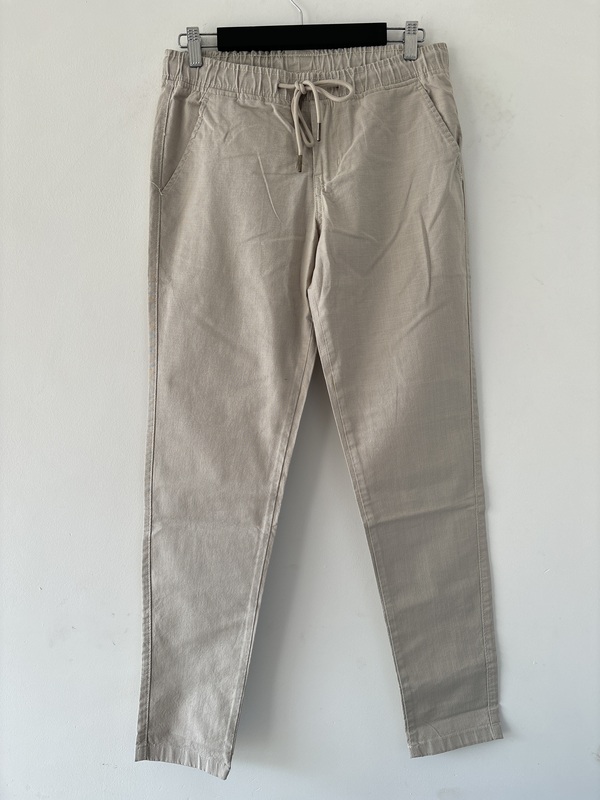 Light grey linen pants Light grey linen pants