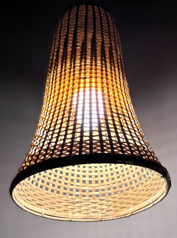 Handmade hanging light weight lampshade made of bamboo || home decor || beautiful design,JHB023