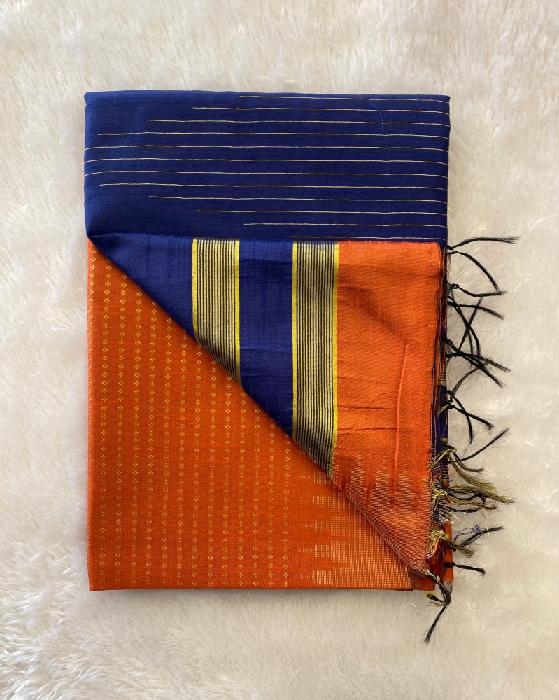 Manasa - The Semi Raw Silk Saree SWS58 Manasa - The Semi Raw Silk Saree SWS58