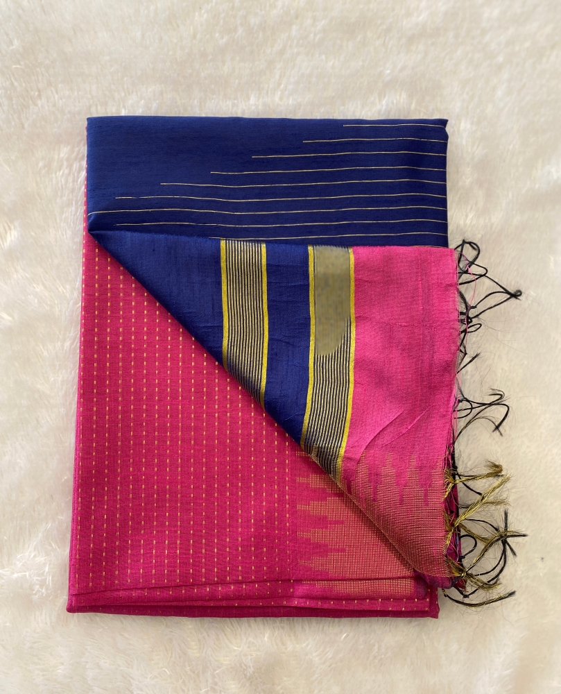 Manasa - The Semi Raw Silk Saree SWS58 Manasa - The Semi Raw Silk Saree SWS58