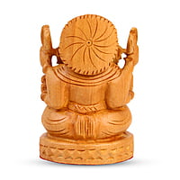Wooden Ganesh 3 Inch