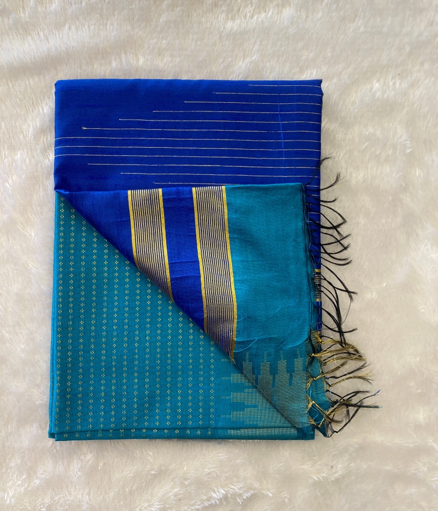 Manasa - The Semi Raw Silk Saree SWS59 Manasa - The Semi Raw Silk Saree SWS59