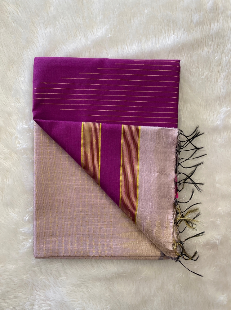Manasa - The Semi Raw Silk Saree SWS57 Manasa - The Semi Raw Silk Saree SWS57
