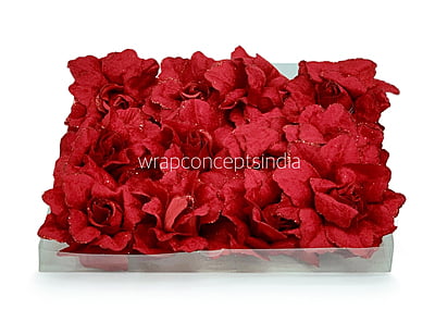 Cherry Rose with Glittered Petals Cherry Rose with Glittered Petals