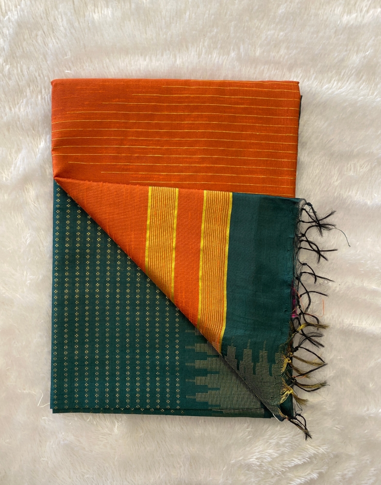 Manasa - The Semi Raw Silk Saree SWS57 Manasa - The Semi Raw Silk Saree SWS57